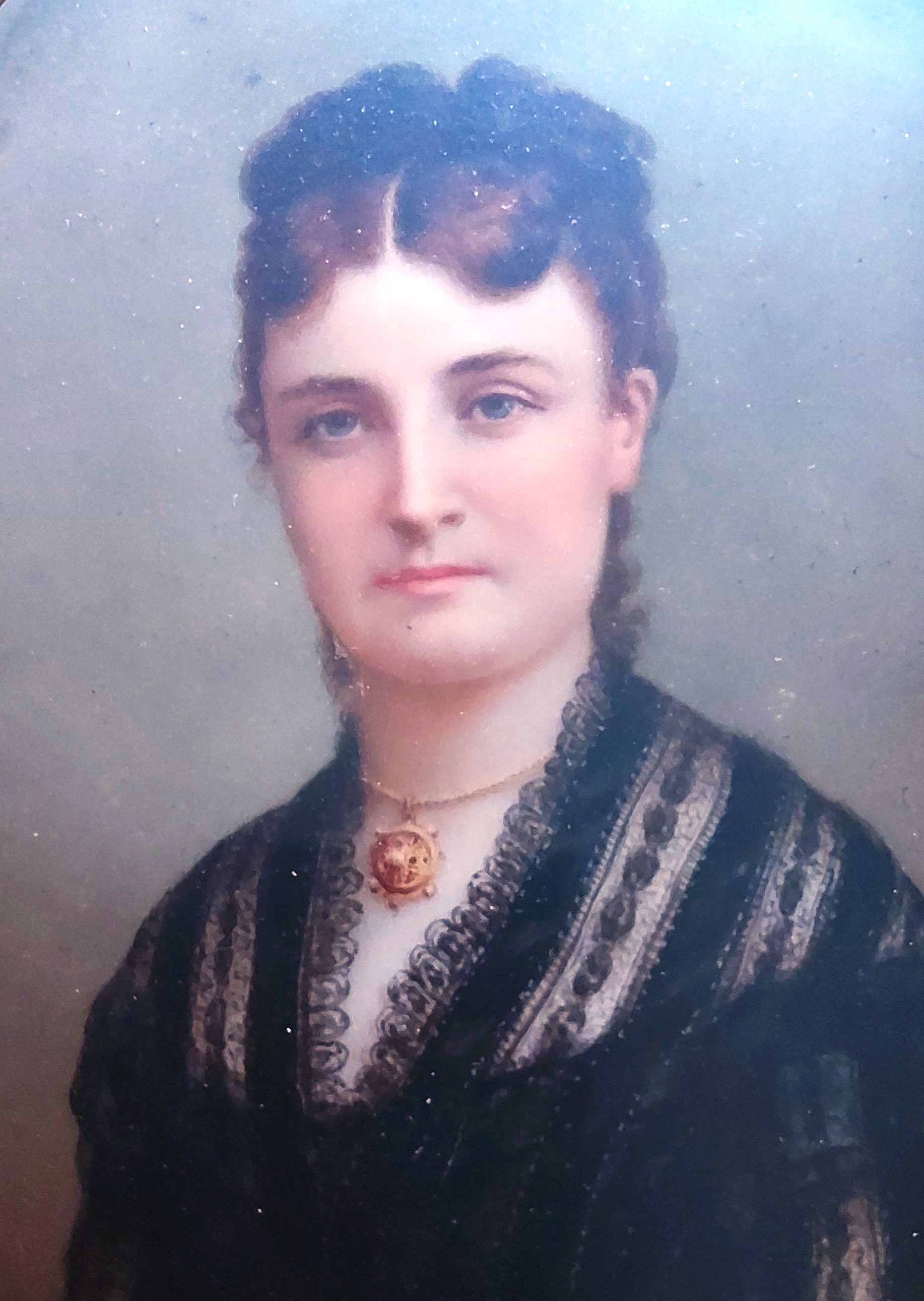 Portrait de Pénélope Bigazzi dans un cadre